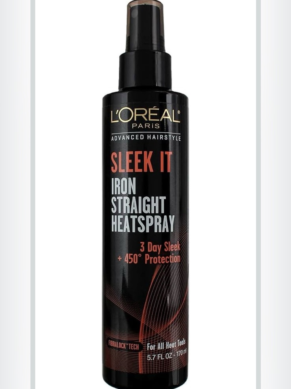NEW L'Oreal ParisSleek It Iron Heatspray Pack of 2